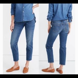Madewell Classic Straight Maternity Jeans 31